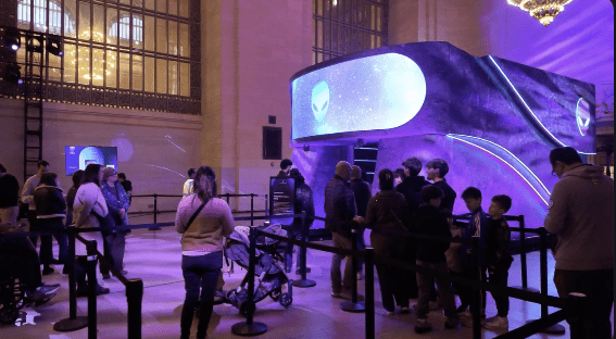 Alienware the artifact Grand Central Station, NYC