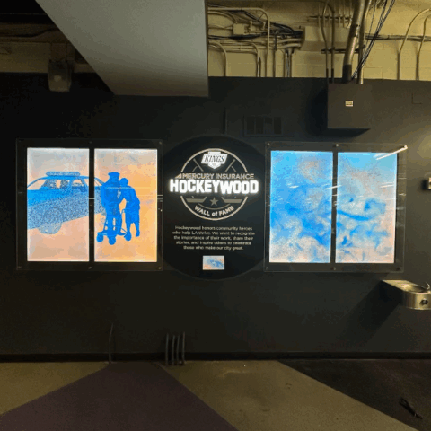 Mercury Insurance: Hockeywood Mural